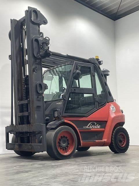 Linde H80D-02-396 Carrelli elevatori diesel