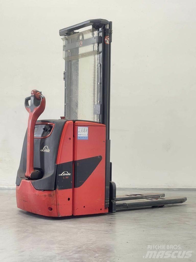 Linde L16-1173 Transpallet uomo a terra