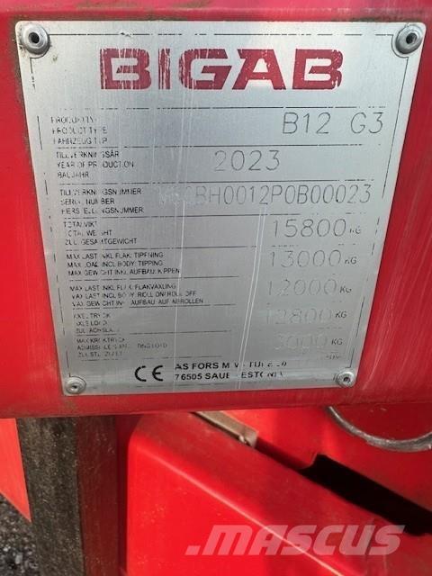 Bigab B12 VÄXLARVAGN Altri macchinari per caricamento e scavo