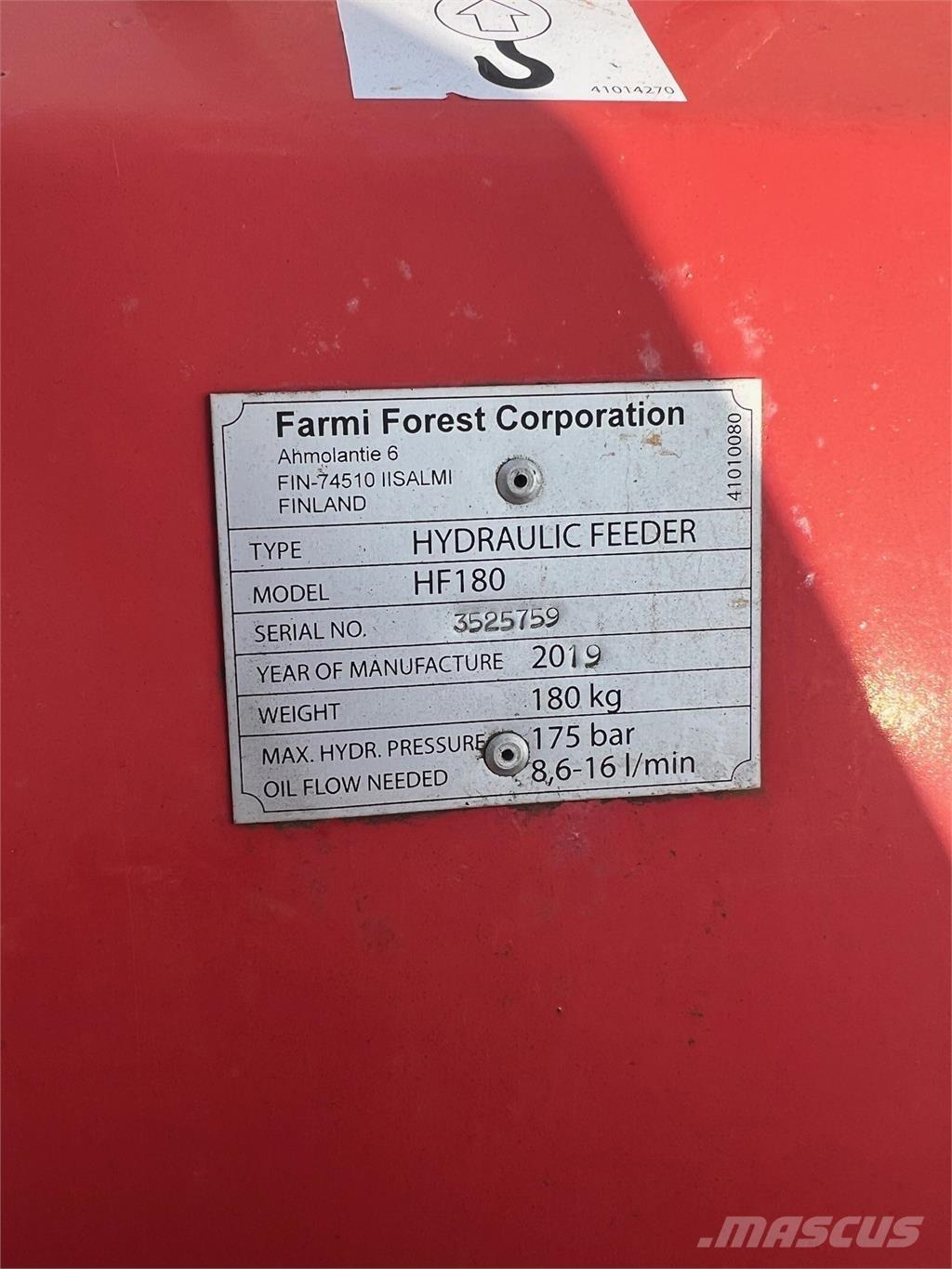 Farmi CH182 FLISHUGG Segatronchi e spaccalegna