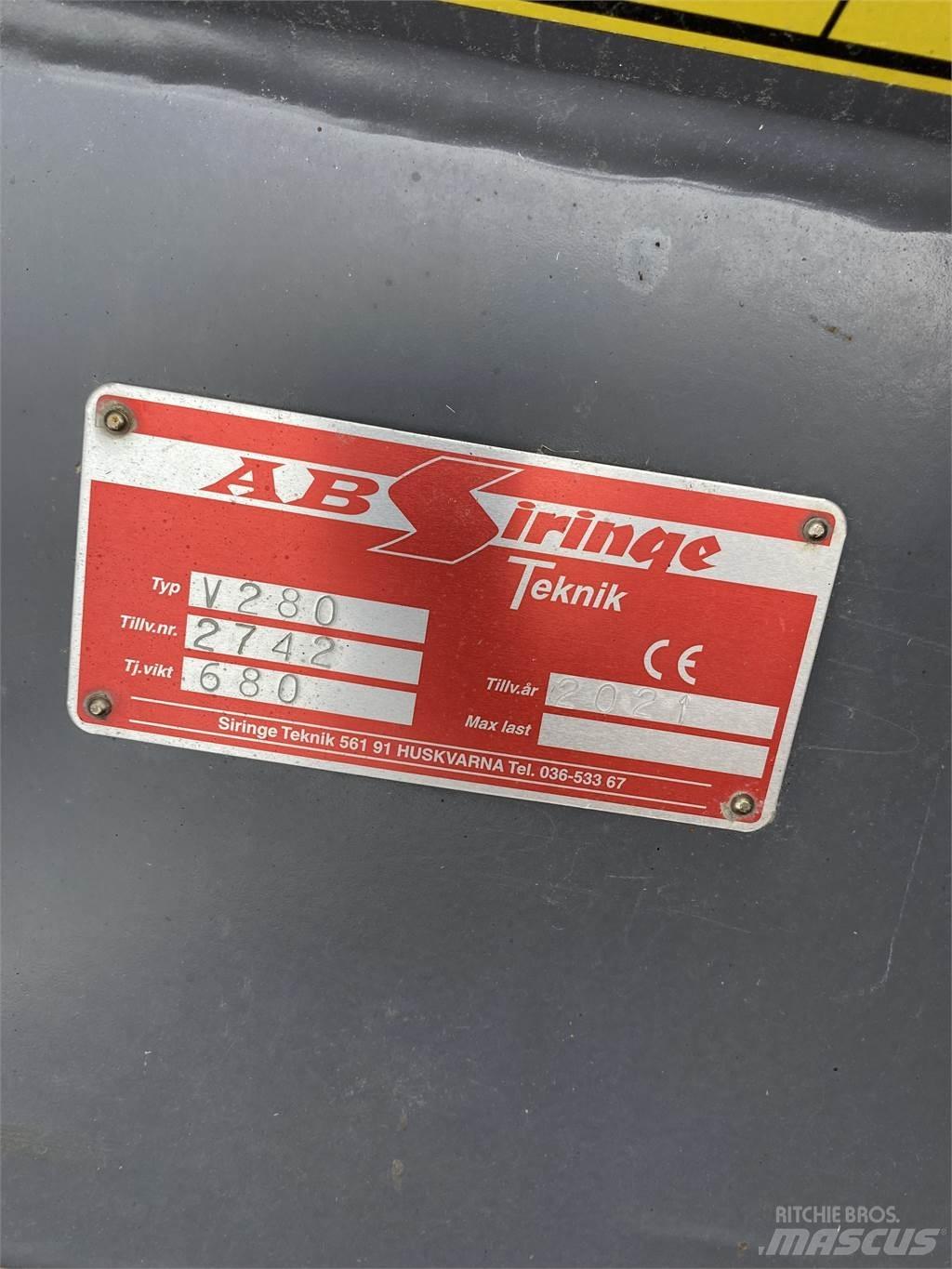Siringe 280 VIKPLOG Lame spazzaneve e aratri