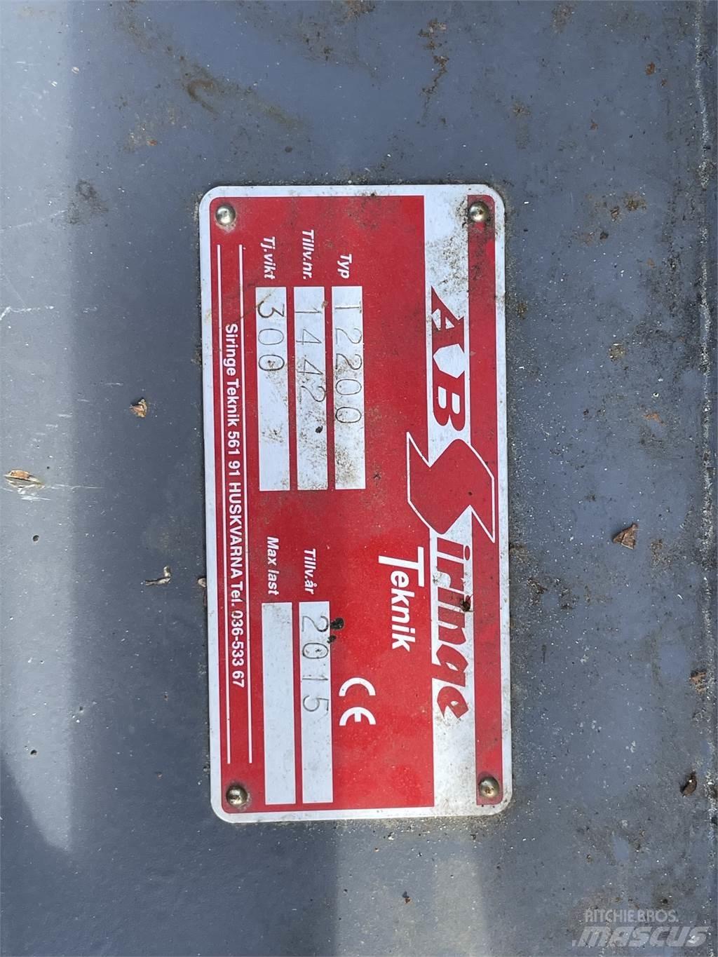 Siringe T 2200 Lame spazzaneve e aratri