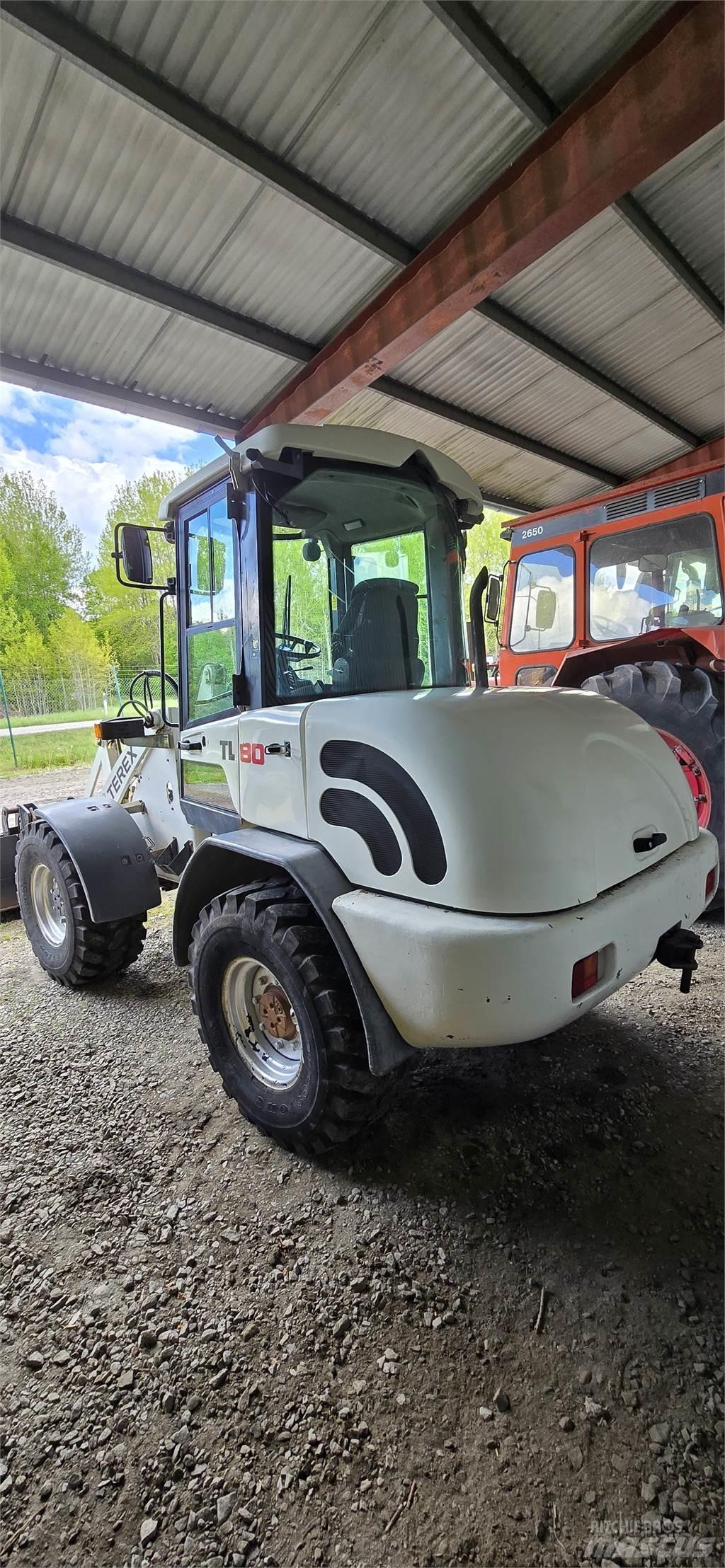 Terex TL80 HJULLASTARE Pale gommate