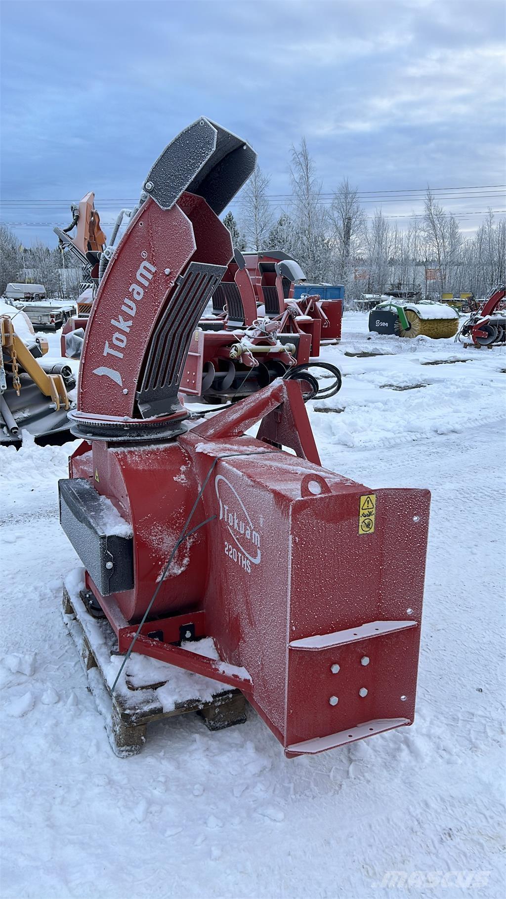 Tokvam 220THS Snöfräs Spazzaneve