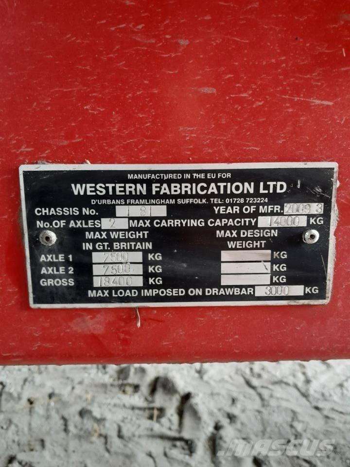 Western 14 TON Altri macchinari per caricamento e scavo