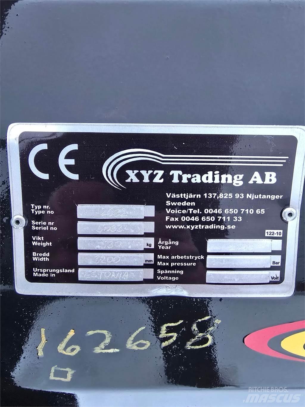XYZ 2606 Lame spazzaneve e aratri