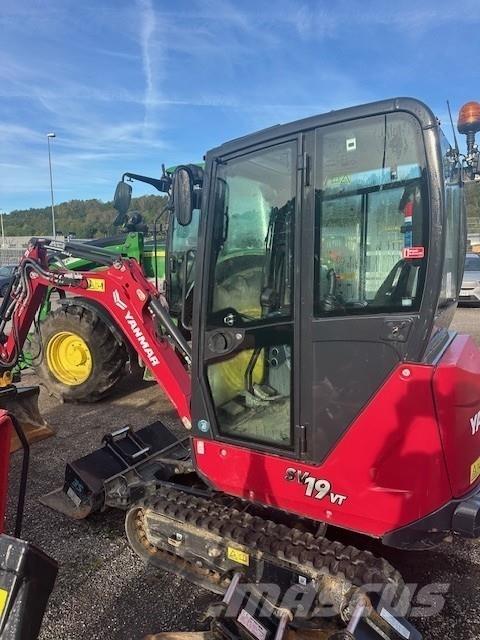 Yanmar SV19 GRÄVARE Pale gommate