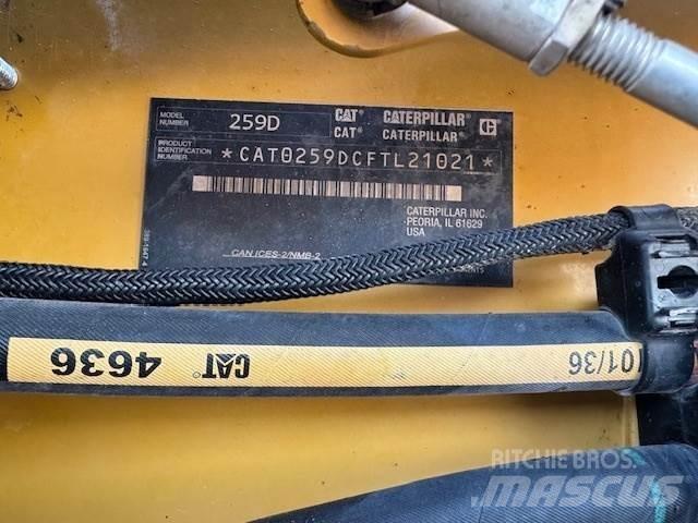 CAT 259D Mini Pale Gommate