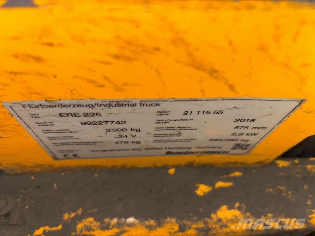Jungheinrich ERE 225 Carelli stoccatori  automatici-usati