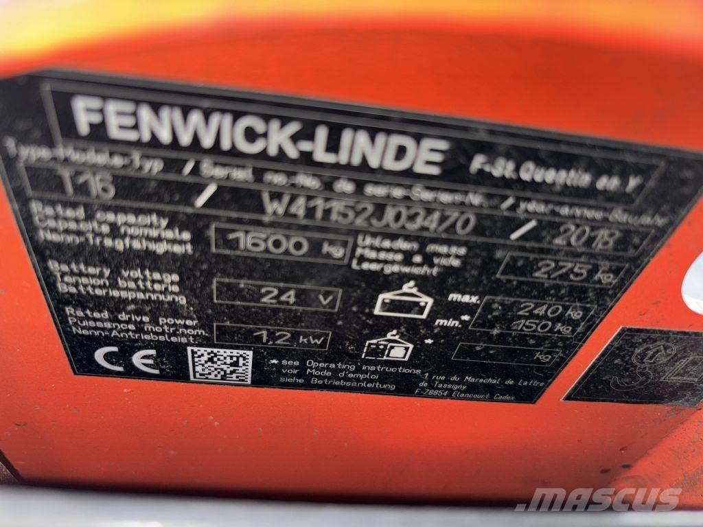 Linde T16 Transpallet manuale