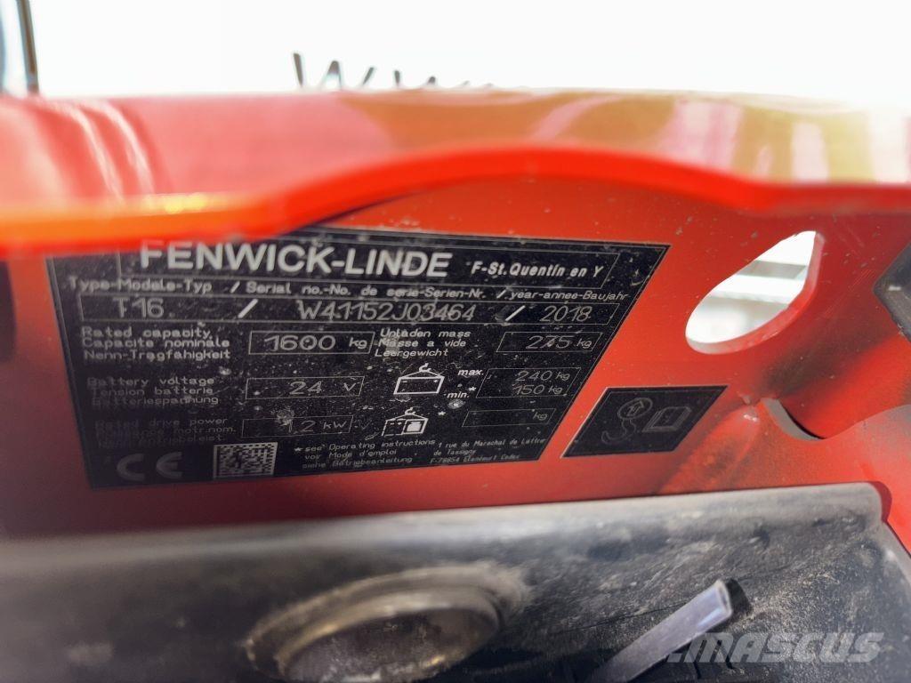 Linde T16 Transpallet manuale