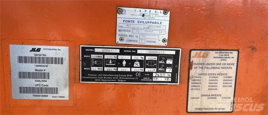 JLG  Piattaforme a braccio articolato