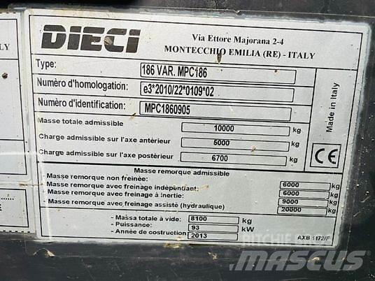 Dieci AGRI PLUS 40.7 Sollevatori telescopici