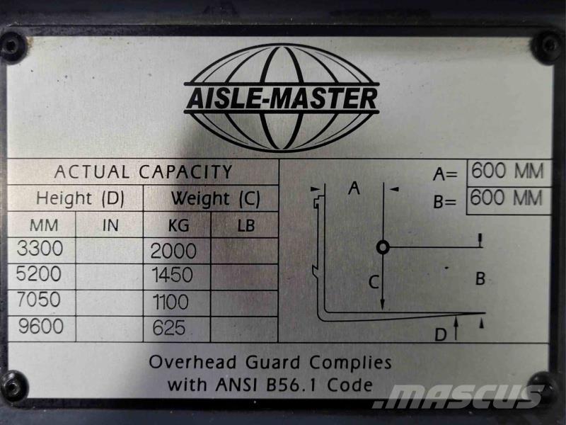 Aisle-Master 20SHE Elevatore passaggio stretto