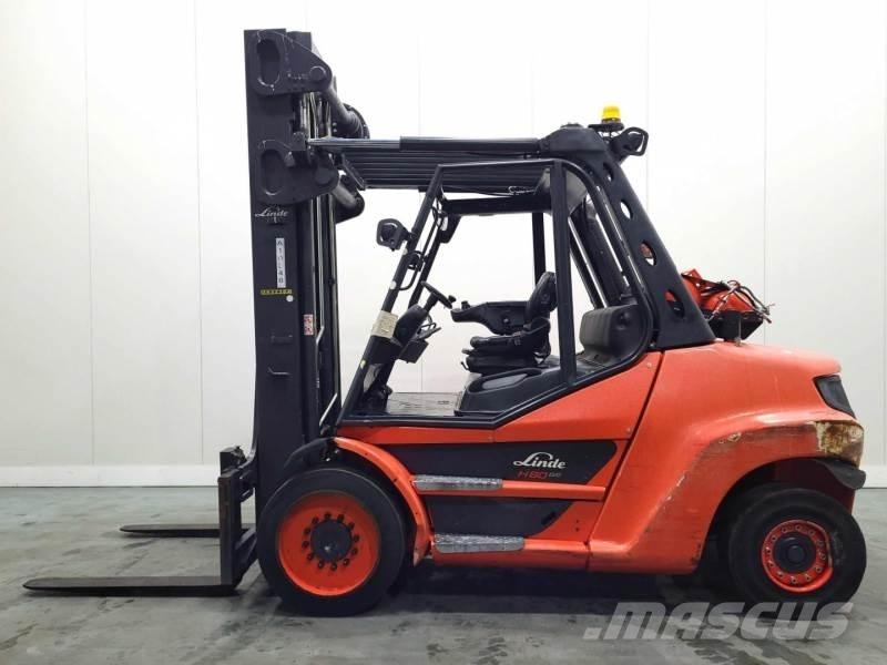 Linde H80T-03/900 396 Carrelli elevatori GPL