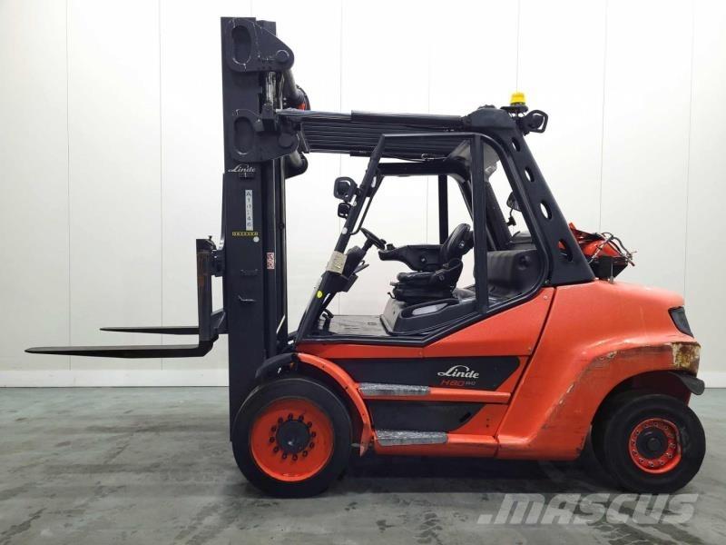 Linde H80T-03/900 396 Carrelli elevatori GPL