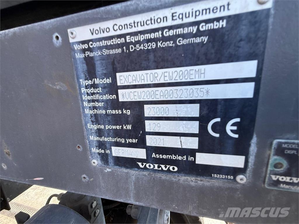 Volvo EW200E Sollevatori telescopici