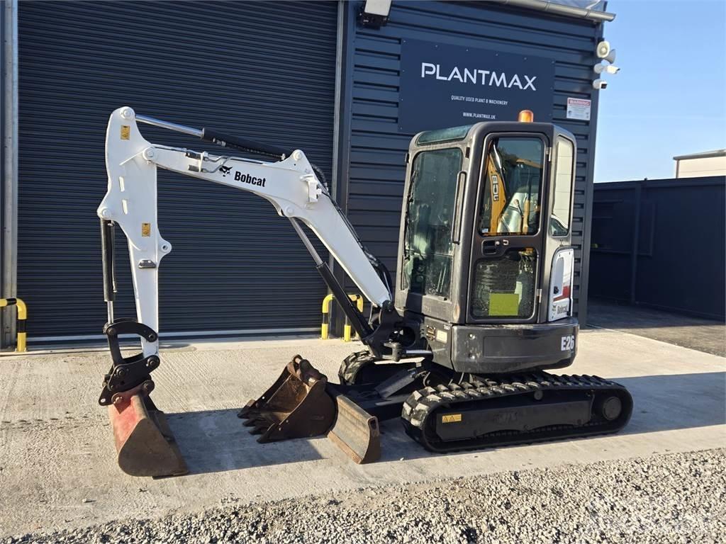 Bobcat E26 Miniescavatori