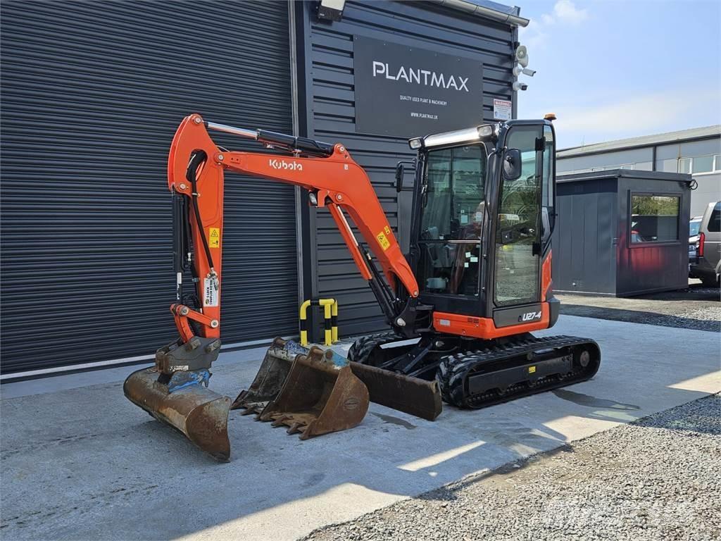 Kubota U27-4 Miniescavatori