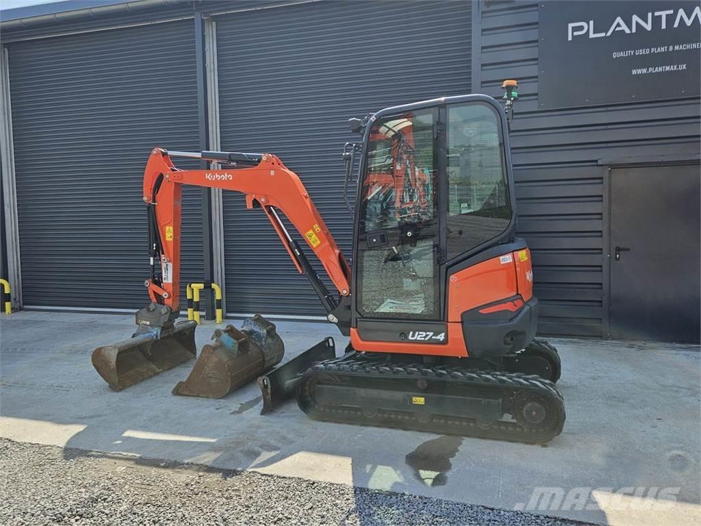Kubota U27-4 Miniescavatori