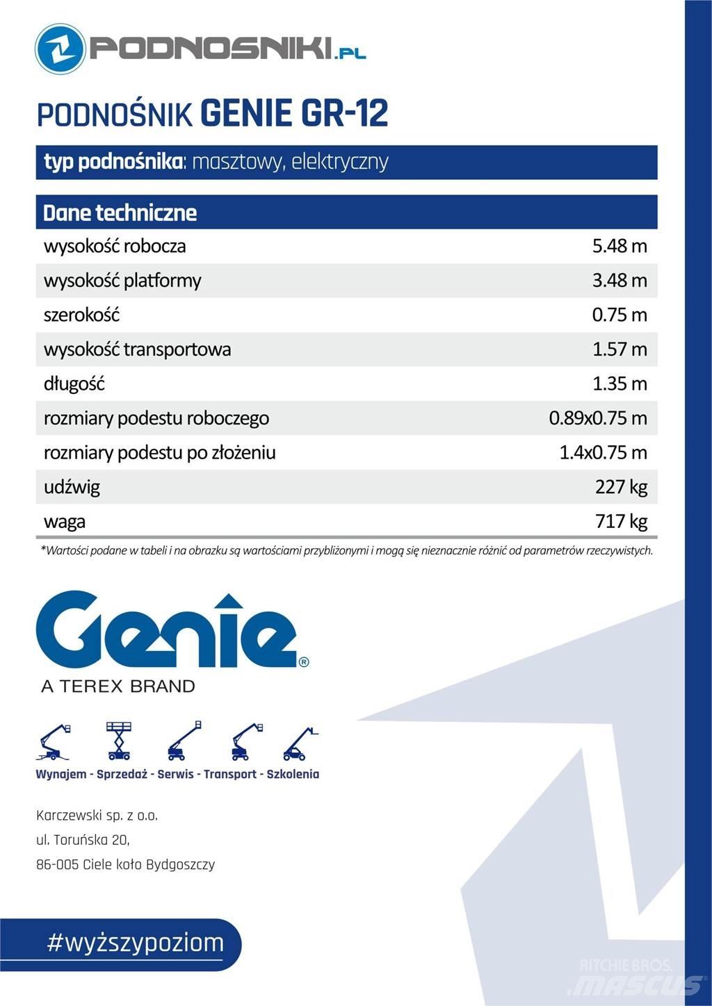 Genie GS-4047 Piattaforme a pantografo