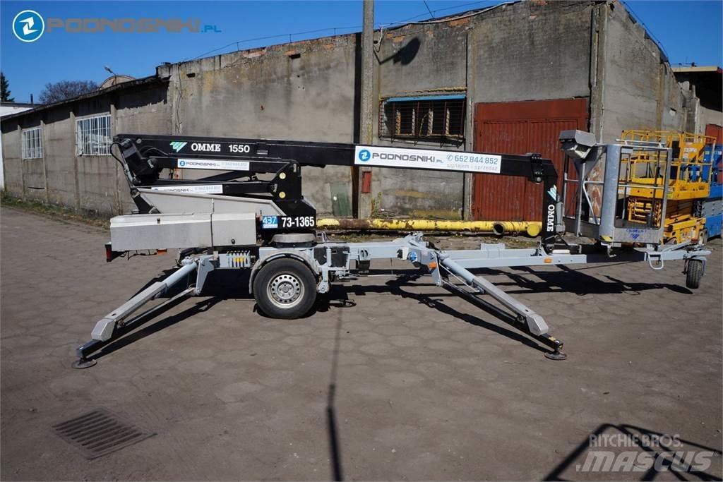 Omme 1550 EBZX Piattaforme aeree su rimorchio
