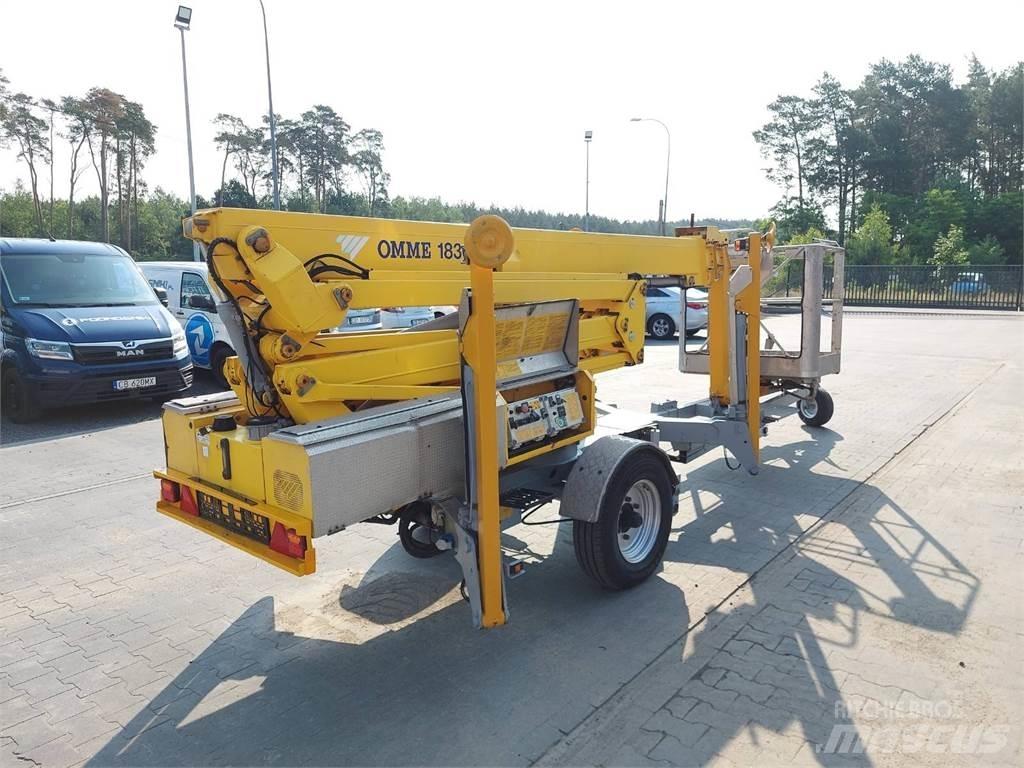 Omme 1830 EBZX Piattaforme aeree su rimorchio