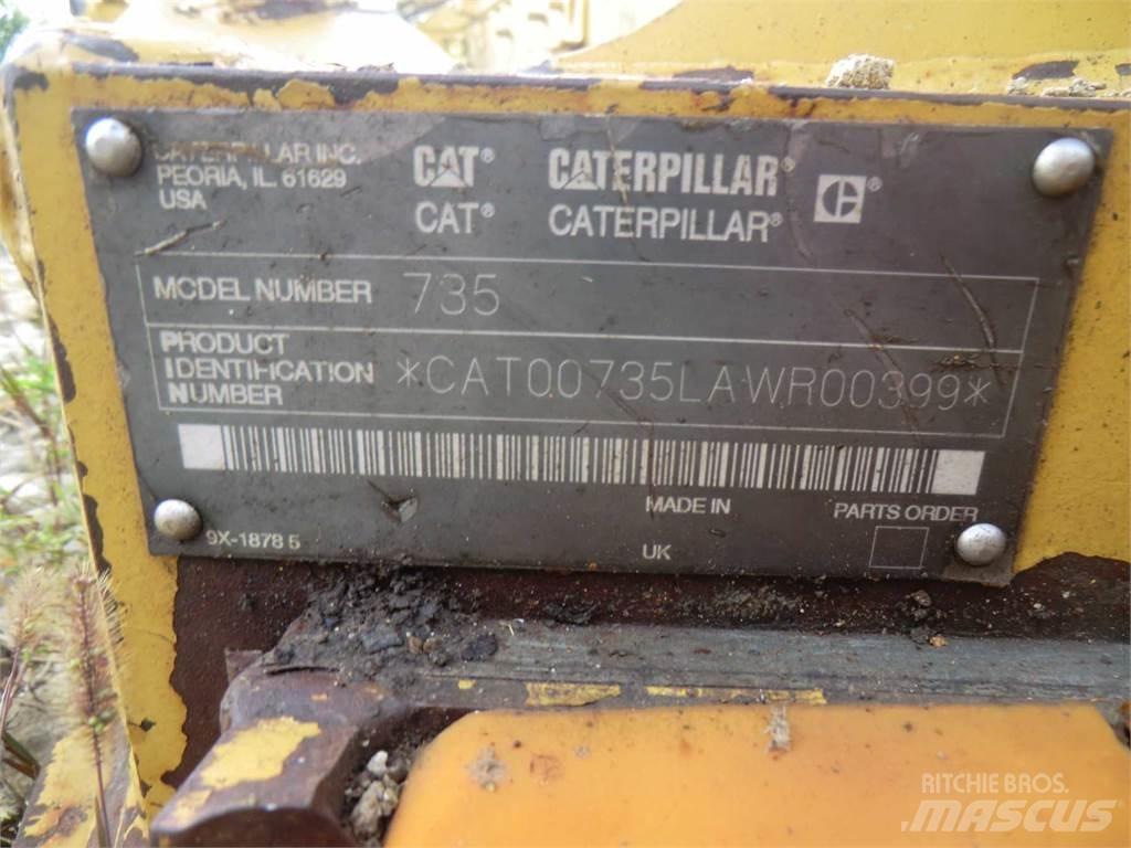 CAT 735 Telaio e sospensioni