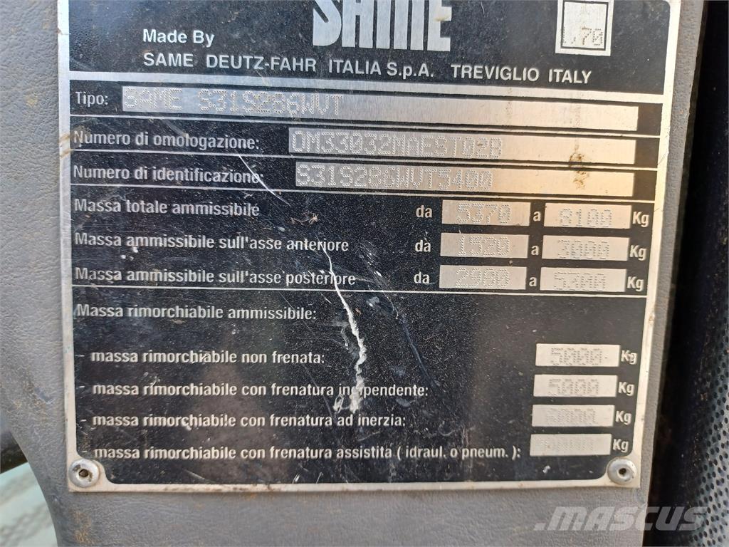Same SILVER 130 Trattori