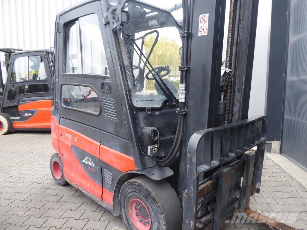 Linde E25-01 Carrelli elevatori elettrici