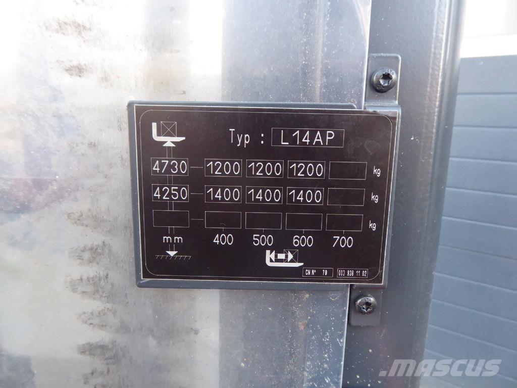 Linde L14 AP Transpallet uomo a terra