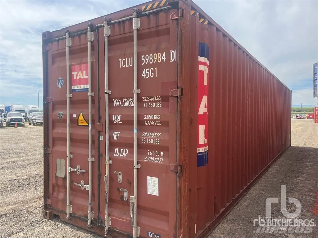  40 ft High Cube Container speciali