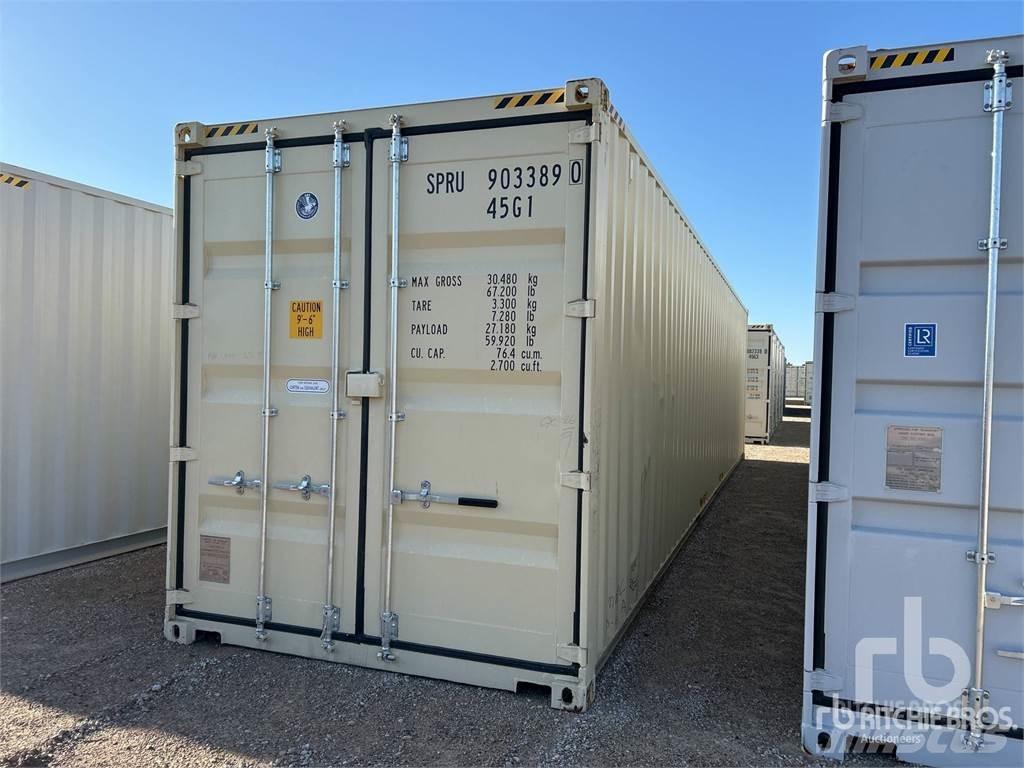  40 ft High Cube Container speciali