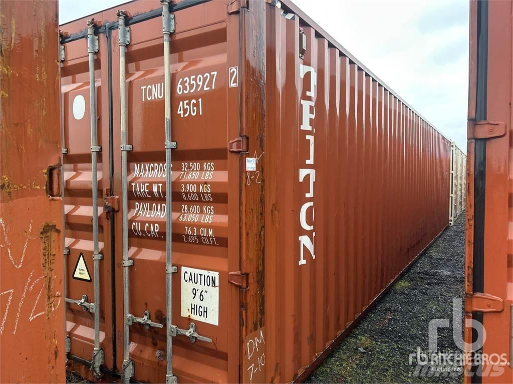  40 ft High Cube Container speciali