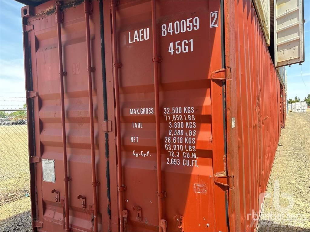  40 ft High Cube Container speciali