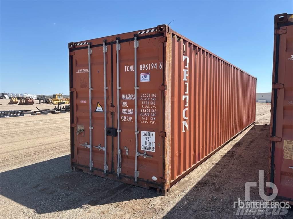  40 ft High Cube Container speciali