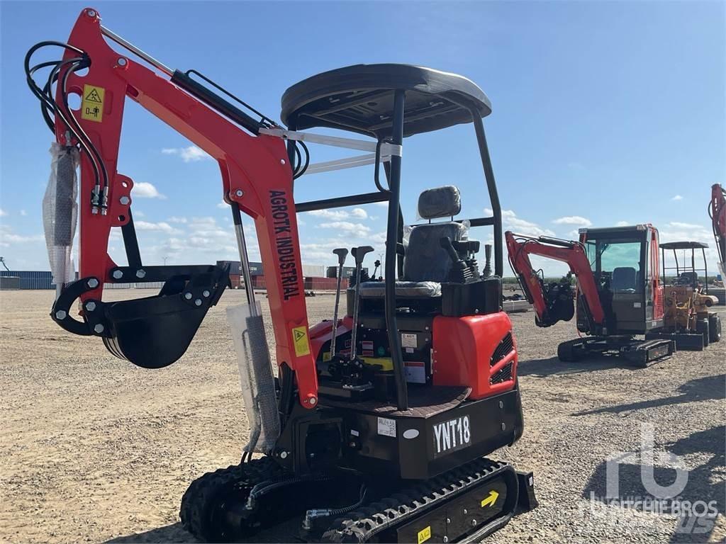AGT YNT18 Miniescavatori