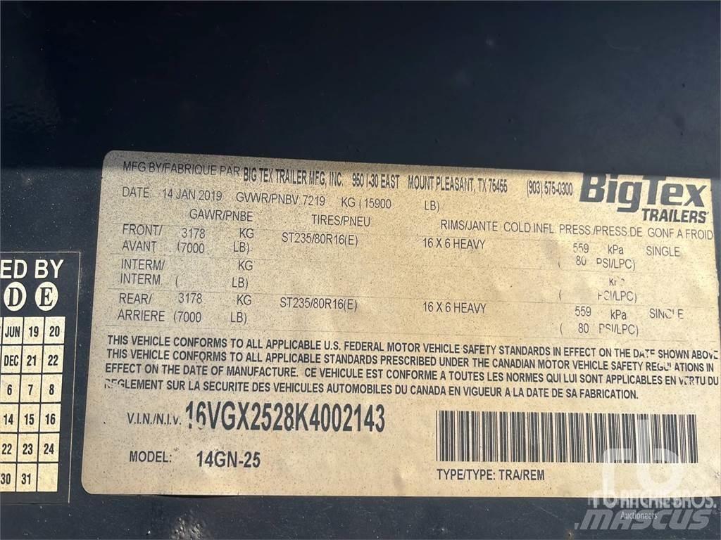 Big Tex 14GN-25 Caricatore basso