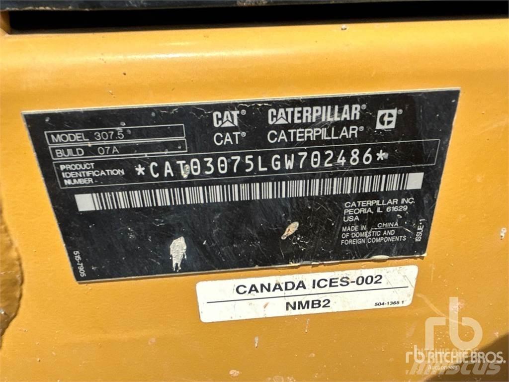 CAT 307.5 Escavatori cingolati