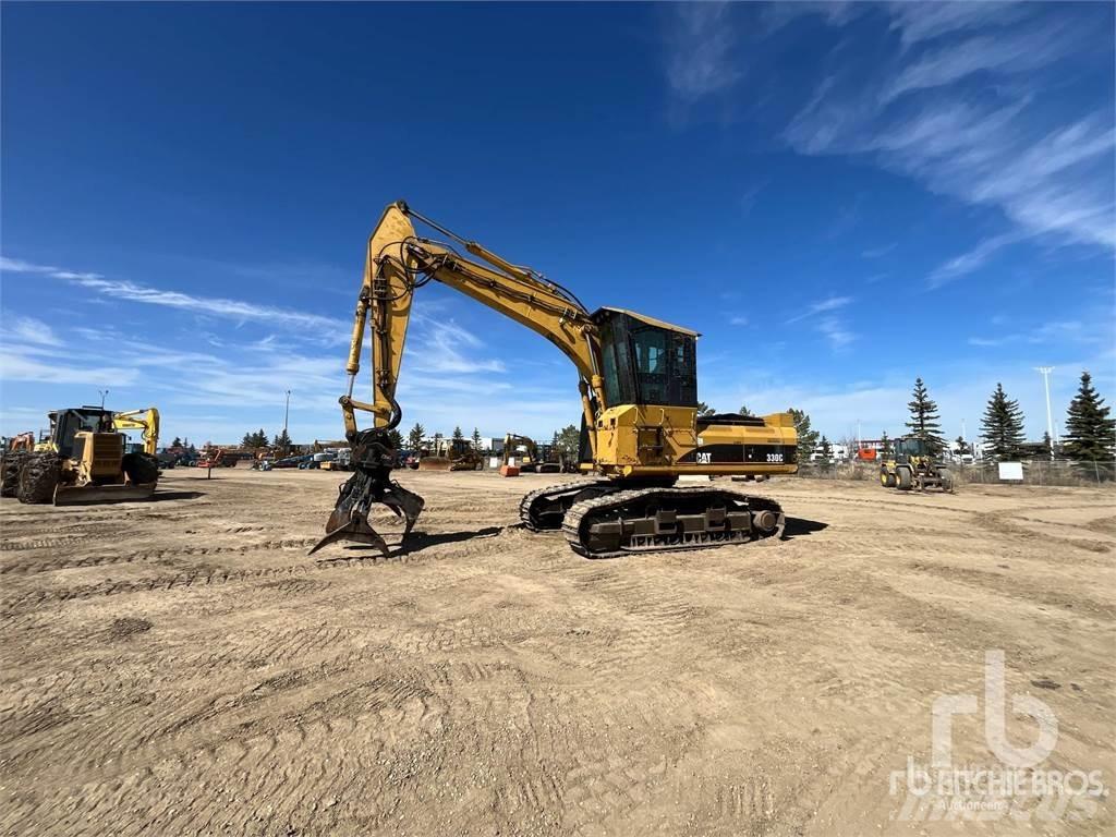 CAT 330C Caricatronchi con base su rimorchio