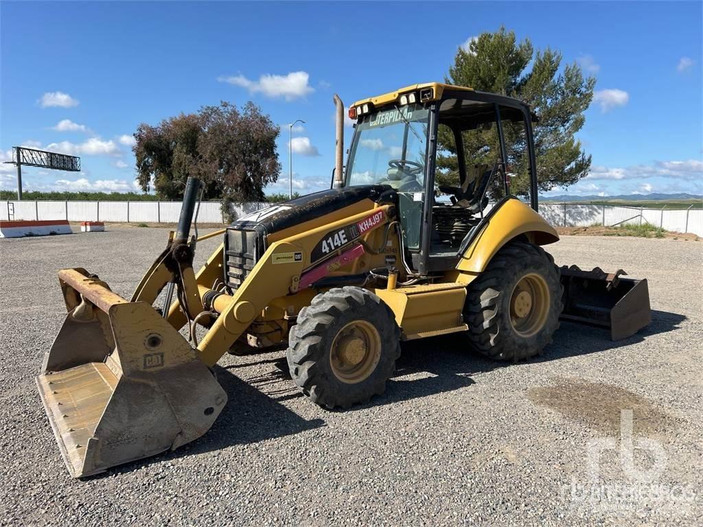 CAT 414E Camion con cassone scarrabile