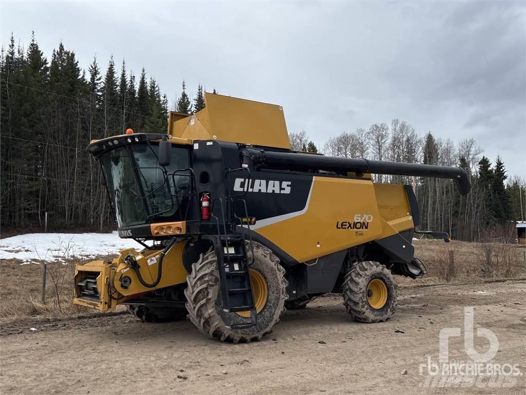 CLAAS 670 Mietitrebbiatrici