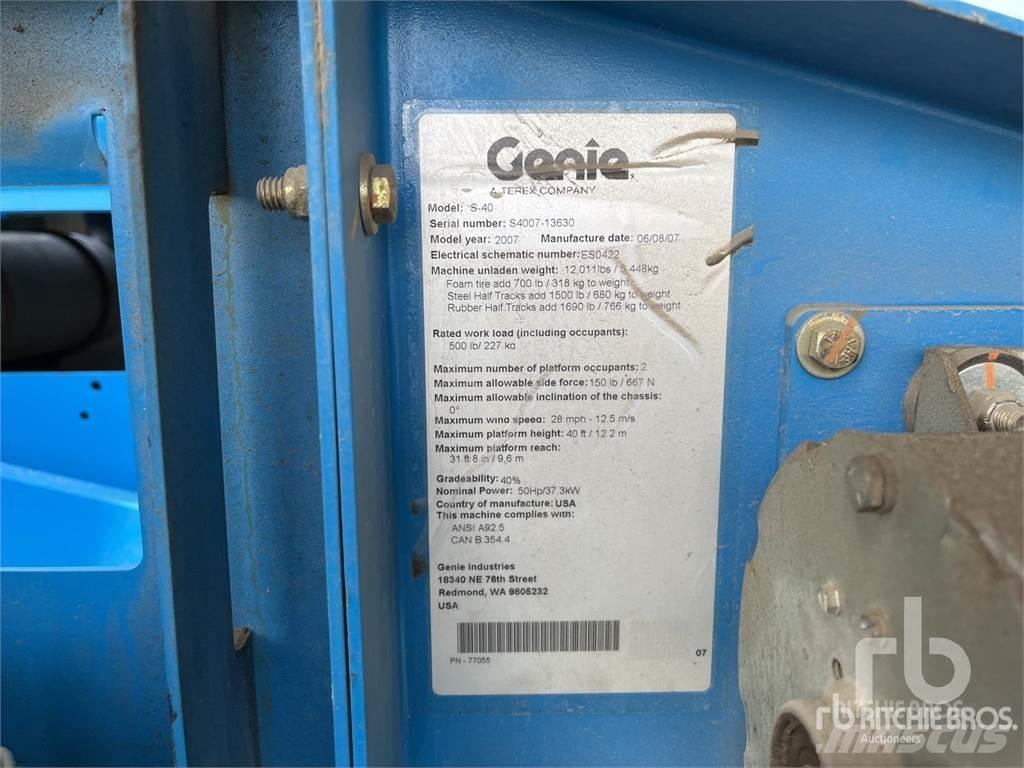 Genie S40 Piattaforme a braccio articolato
