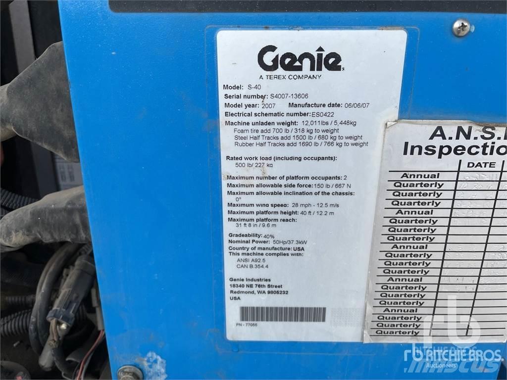 Genie S40 Piattaforme a braccio articolato