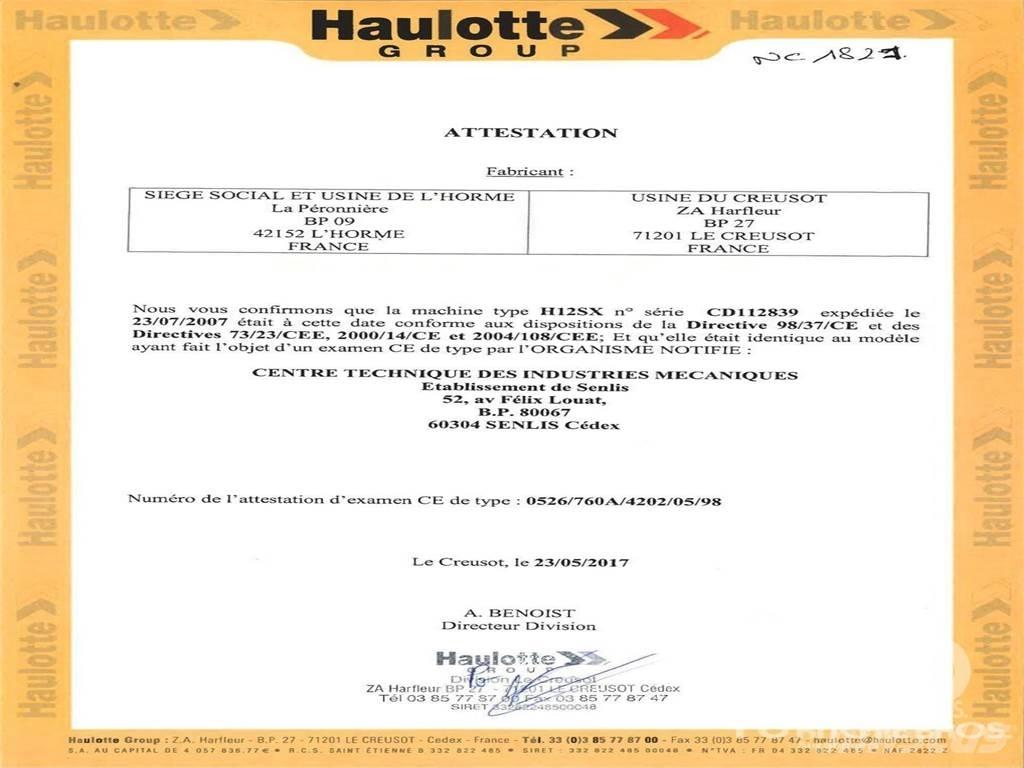 Haulotte H12SX Piattaforme a pantografo