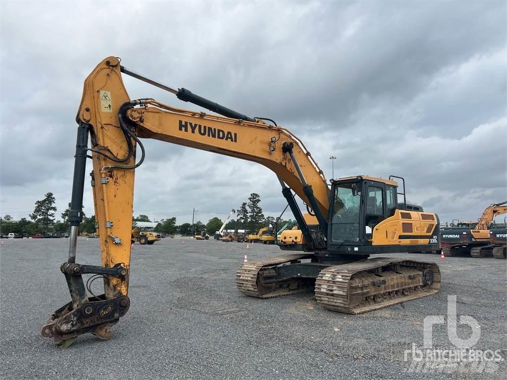 Hyundai HX330L Escavatori cingolati