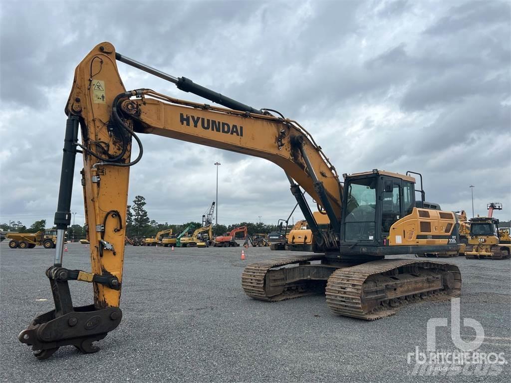 Hyundai HX330L Escavatori cingolati