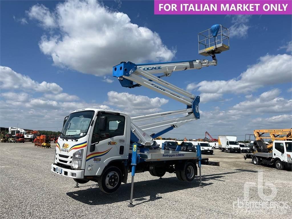 Isuzu NLR-2P Piattaforme aeree su rimorchio