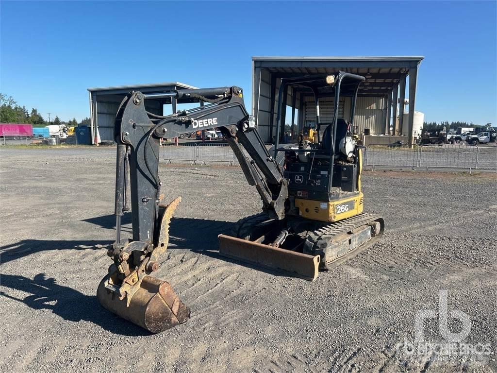 John Deere 26G Miniescavatori
