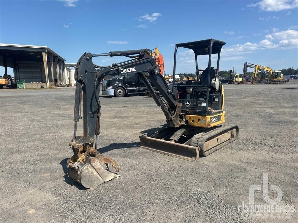John Deere 26G Miniescavatori